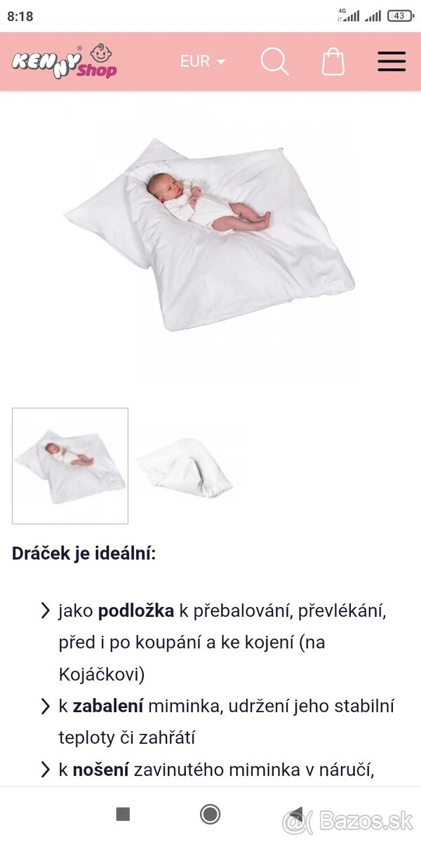 Zavinovačka "dráčik" zn. Eva Kiedroňová