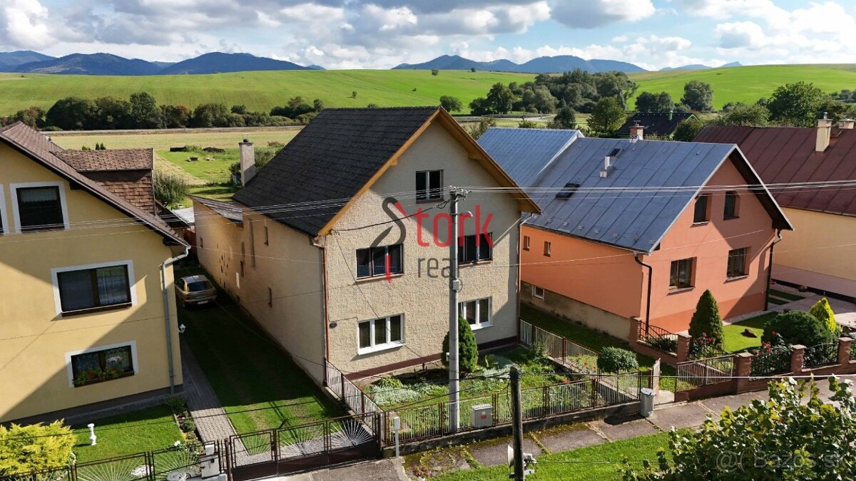 NA PREDAJ - rodinný dom s krásnym pozemkom v obci Zbyňov