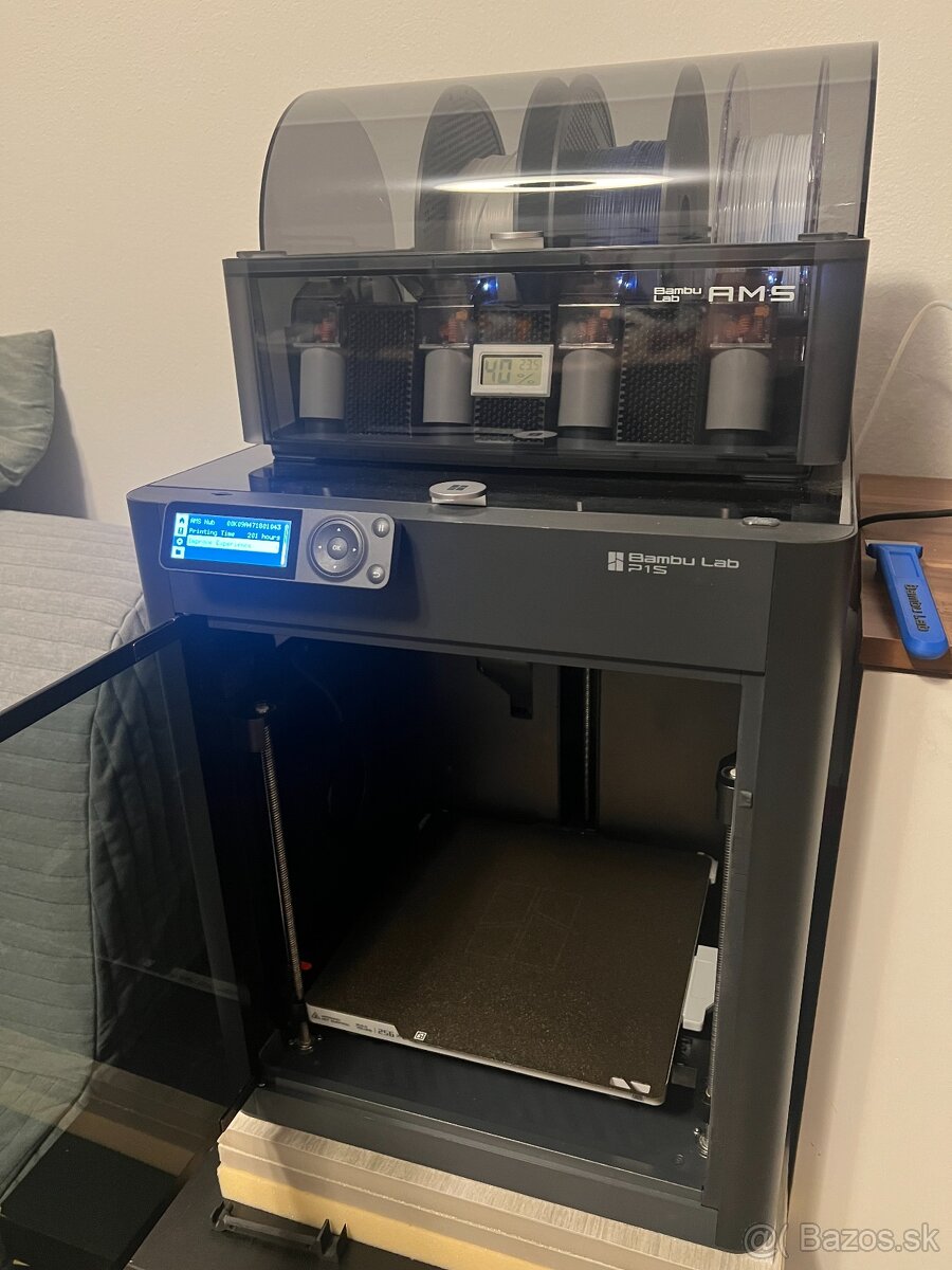 3D tlačiareň Bambu Lab P1S, ako nová