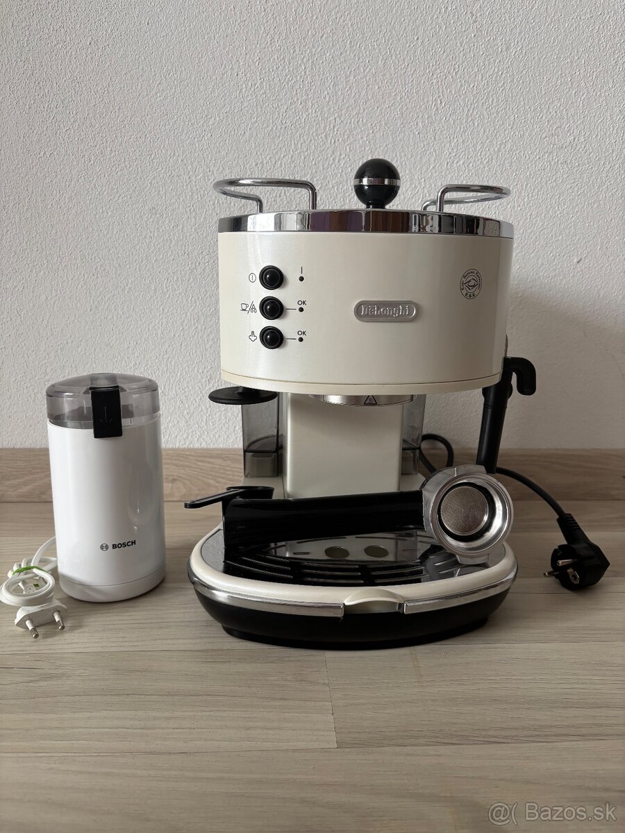 pákový kávovar delonghi