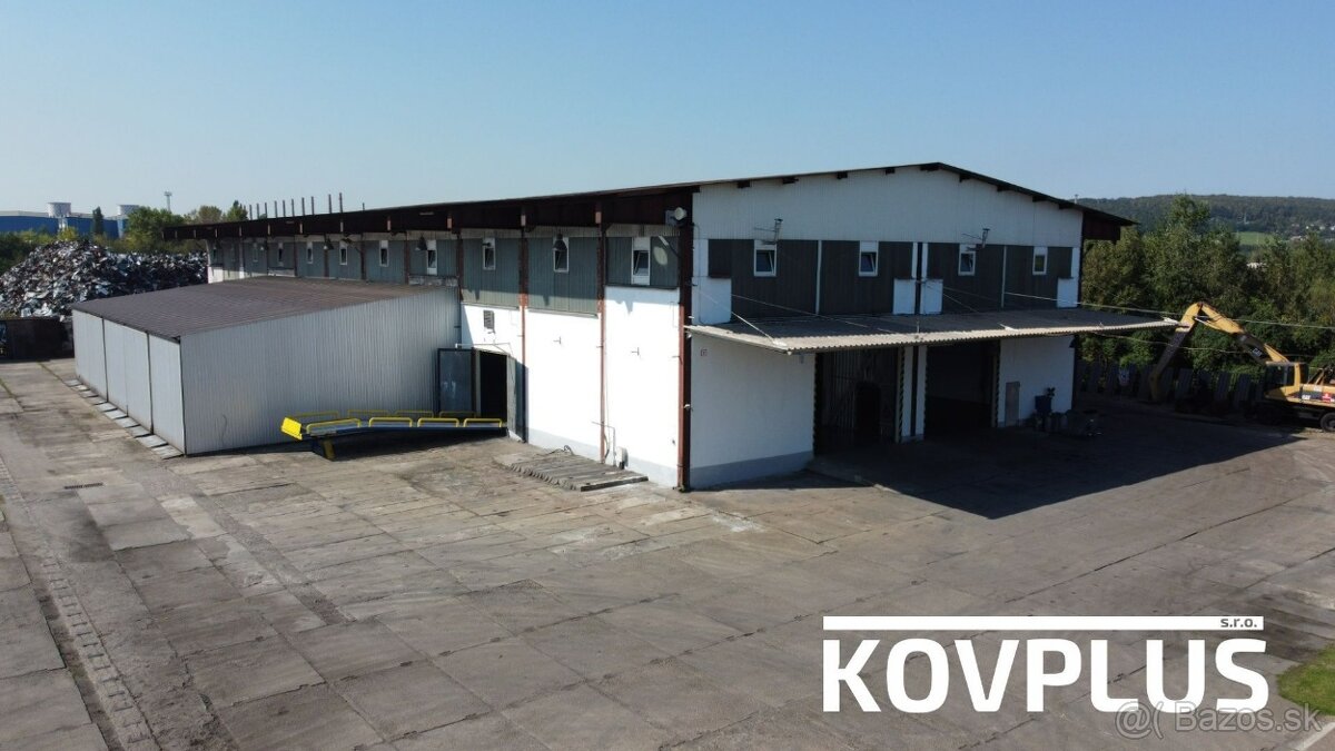 ✅ Výrobná hala 1600m² + priemyselný areál 25 000m² - KOŠICE✅