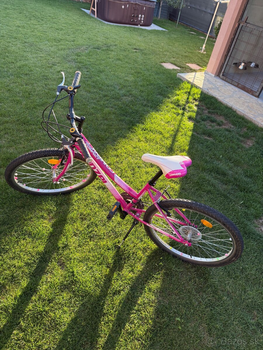 Detsky dievcensky bicykel