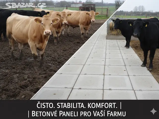 Panely silniční betonové tloustka 15cm