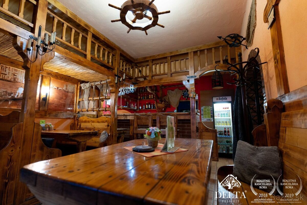 NOVÁ CENA - Zariadená reštaurácia s terasou v podtatranskej 