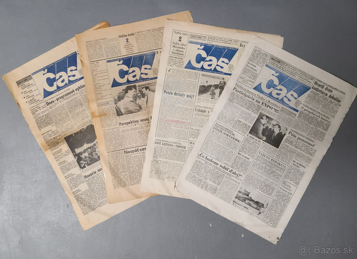 Veľké staré noviny čas