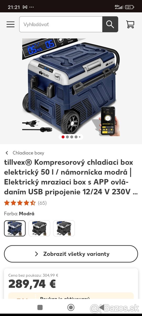 Kompresorova auto chladnička