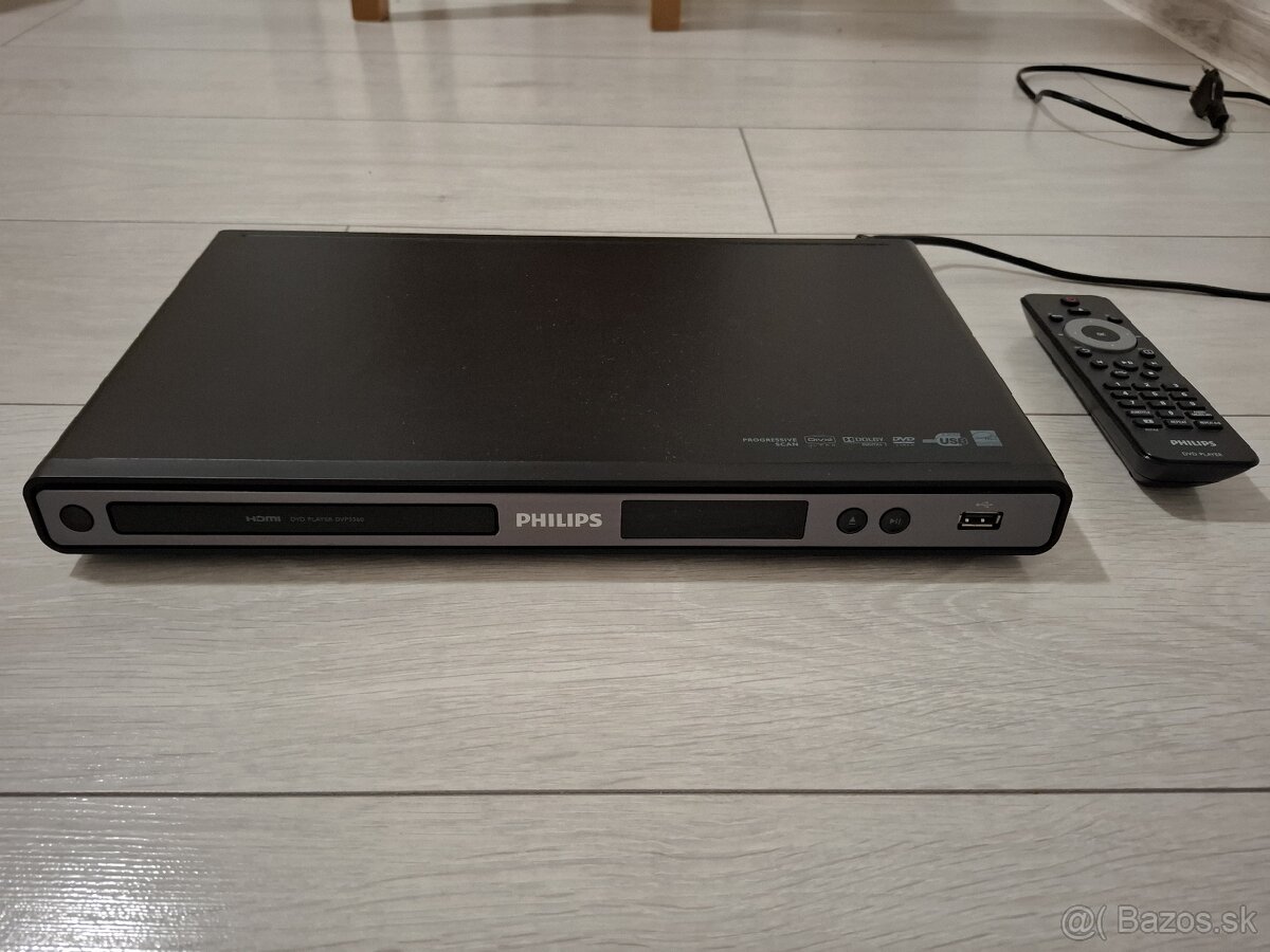 Predám DVD Philips prehrávač DVP3360/58 v 100% stave.