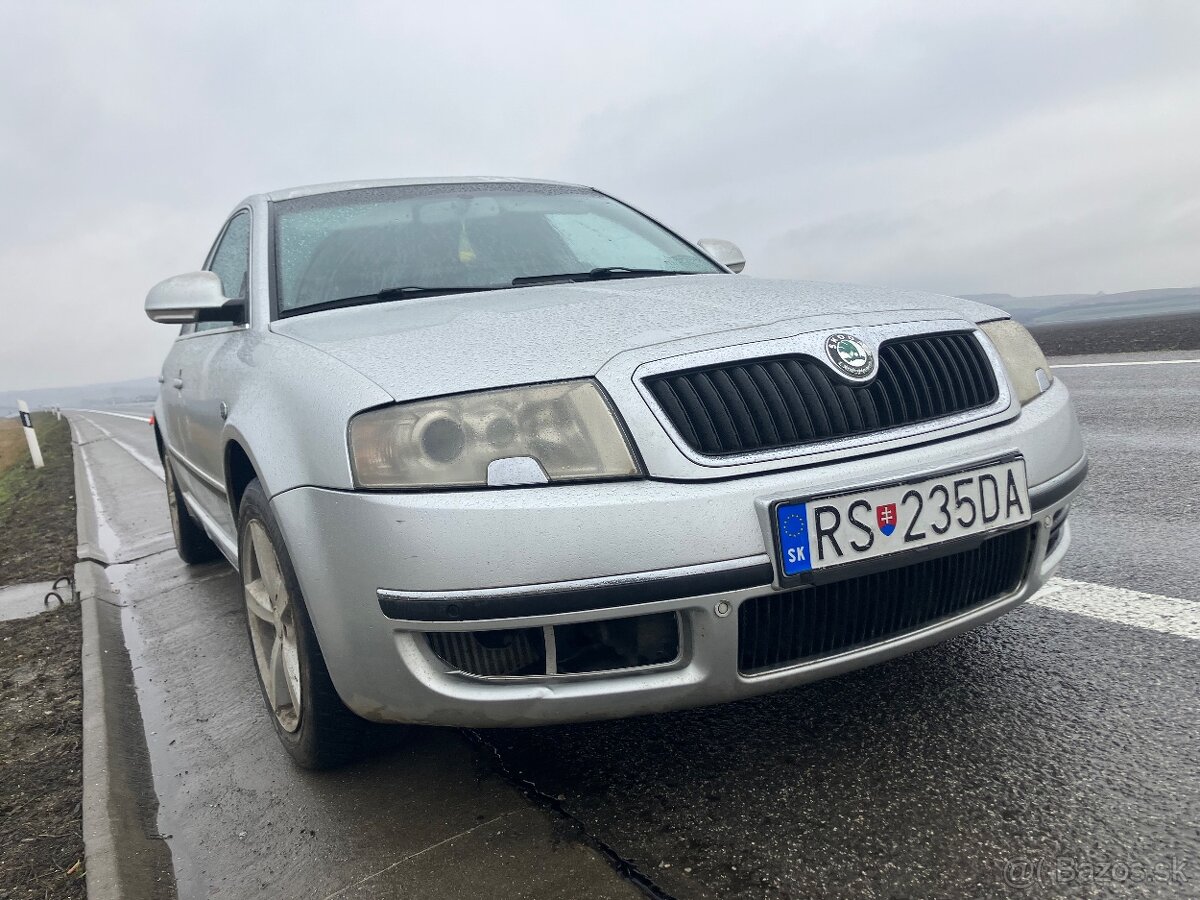sokda. superb rok2007. 120 kw 2.5tdi v6