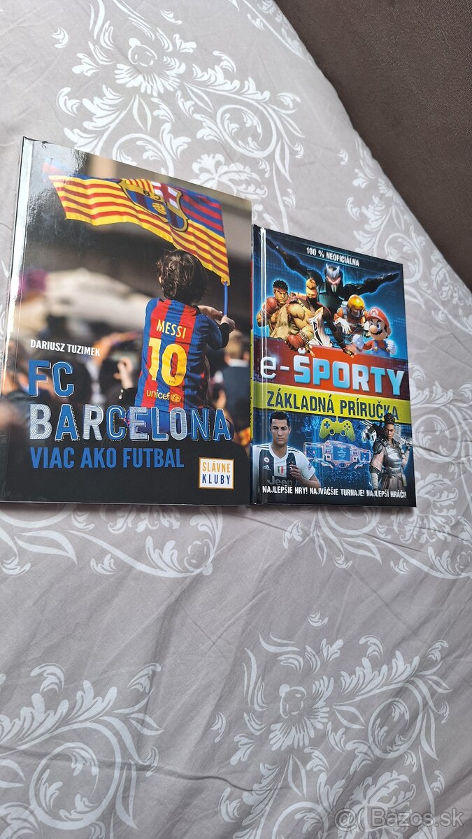 2 nove knihy E športy a futbalova
