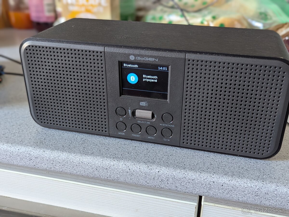 DAB, FM, Bluetooth prijímač GoGEN