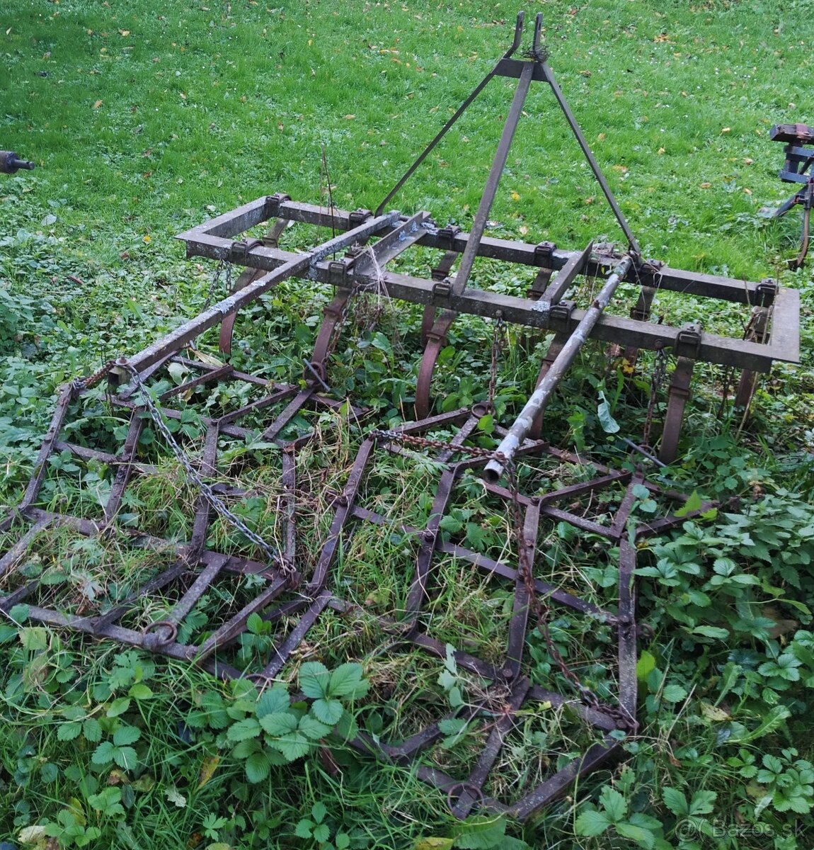 Predám kultivátor s bránami