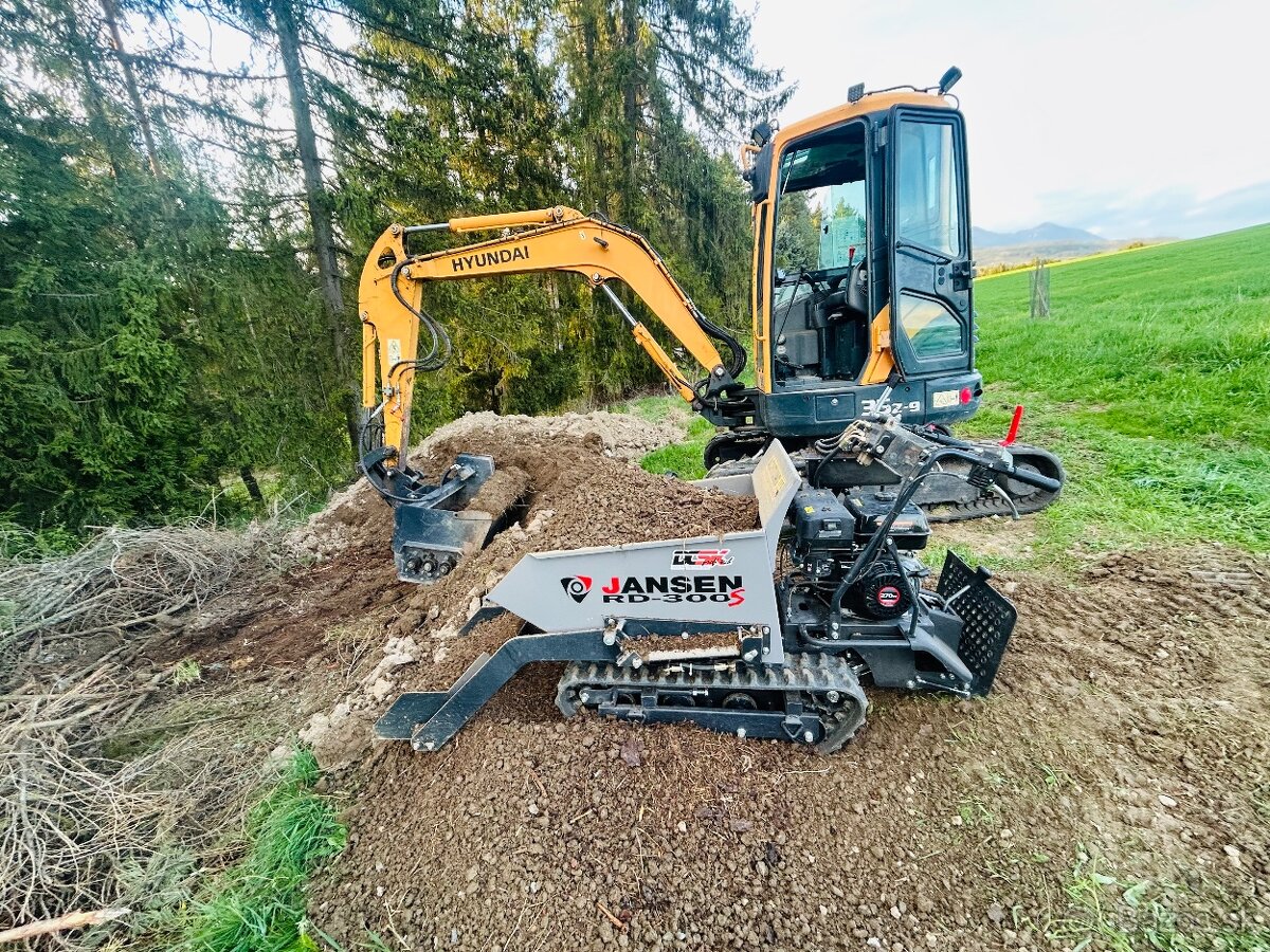 Predám minibager HYUNDAI ROBEX 35z-9/rv2012/818mth