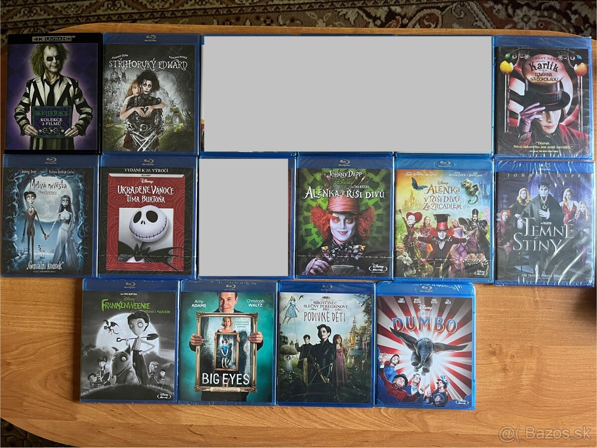 Blu ray filmy Tim Burton