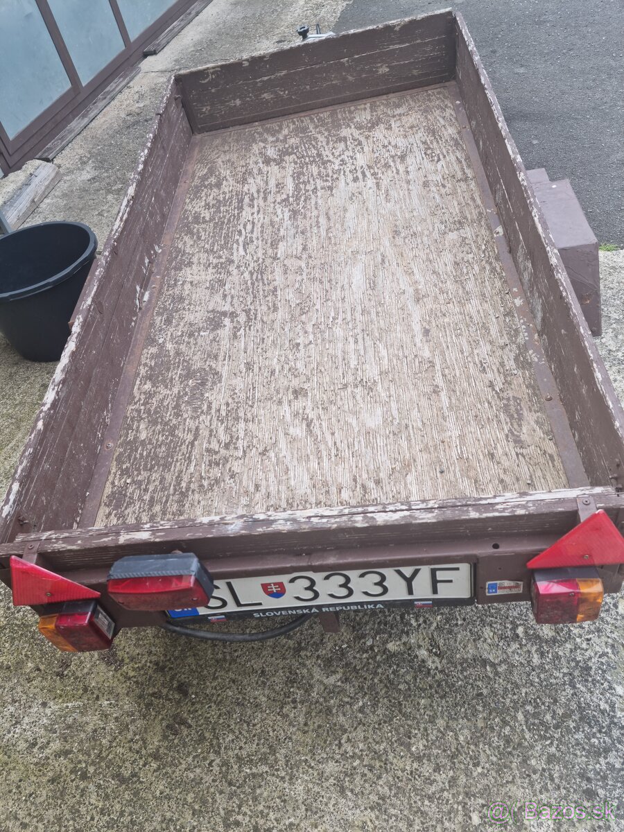 Vozik 2m x 1m