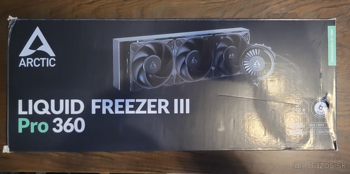 ARCTIC Liquid Freezer III 360 Pro Black