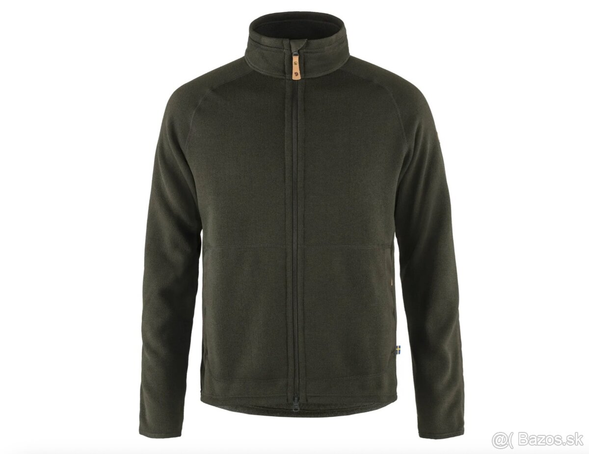 Poľovnícka outdoor mikina Fjallraven Ovik Fleece Zip Sweater