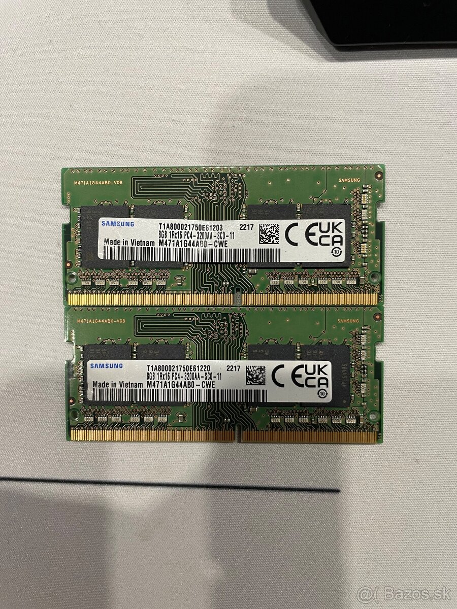 Samsung 16GB DDR4 notebook ram