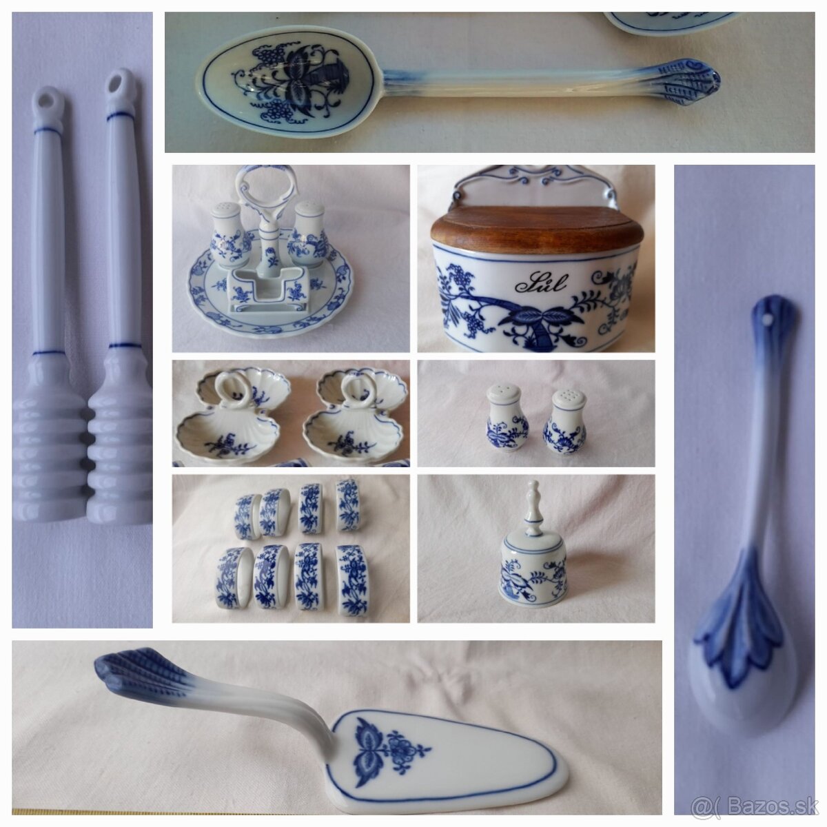 Cibulák súprava solničiek / aj jednotlivo / stolové doplnky