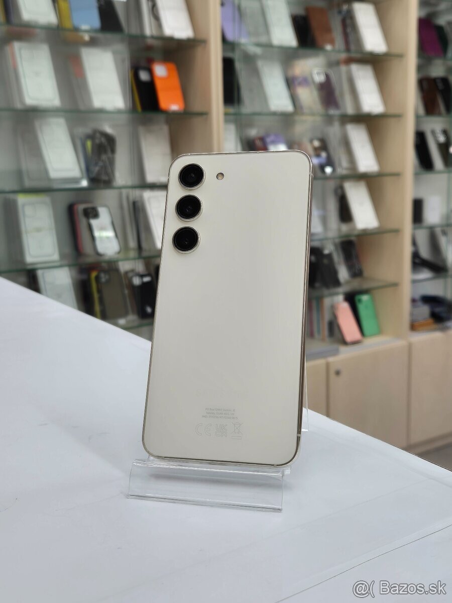 Samsung Galaxy S23 256GB biely | ZÁRUKA