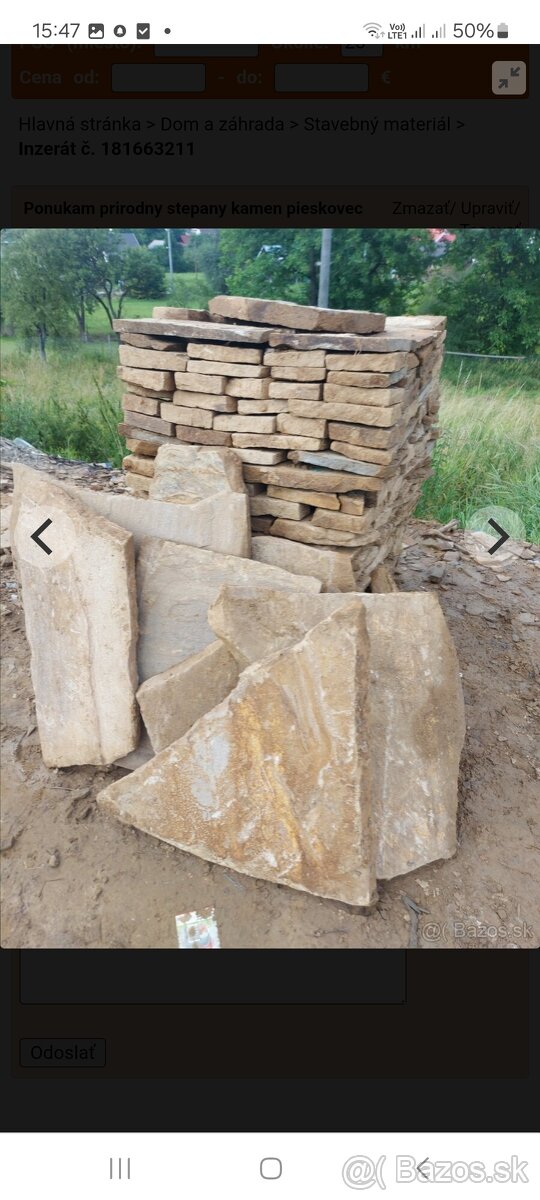 Kamen pieskovec