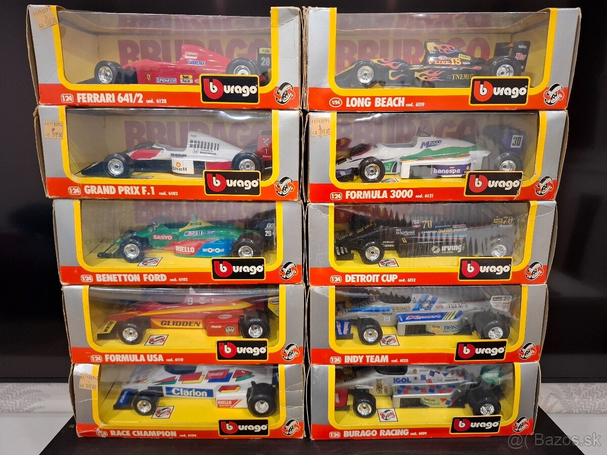 Bburago 1:24 Formule 10ks