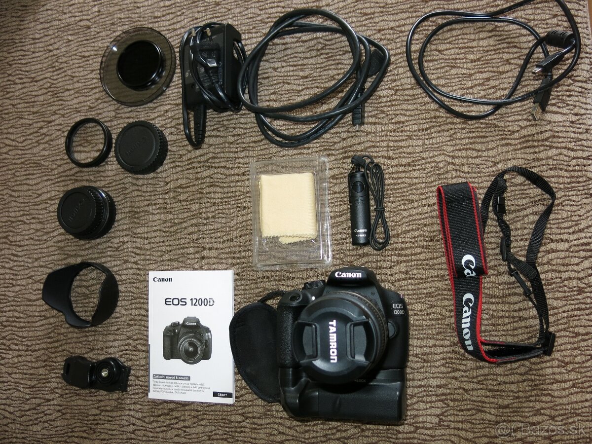 Predám Canon EOS 1200 D + príslušenstvo