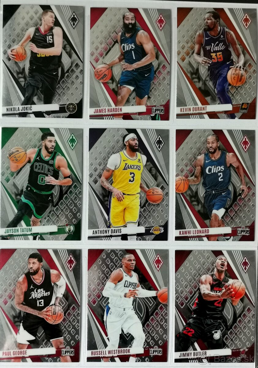 Kartičky NBA - Phoenix 23-24