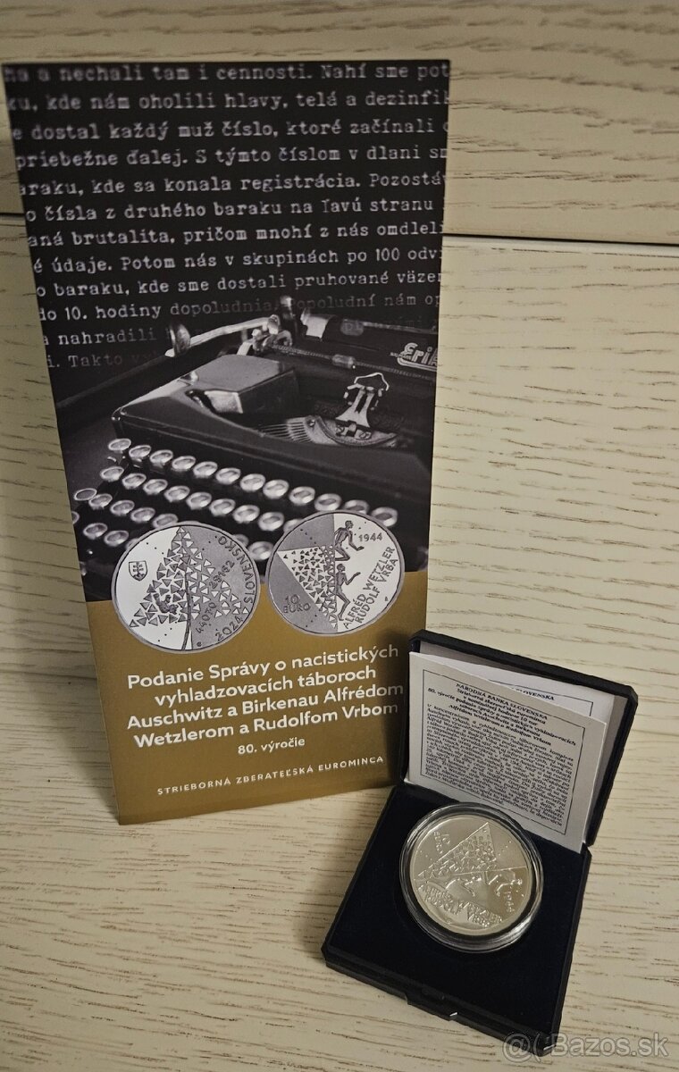 Podanie správy o nacistických vyhlad.táboroch-Vrba,Wetzler
