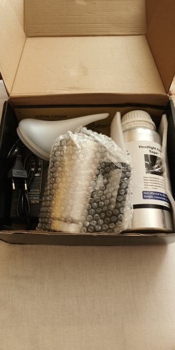 Nová sada na renováciu, leštenie svetiel auta