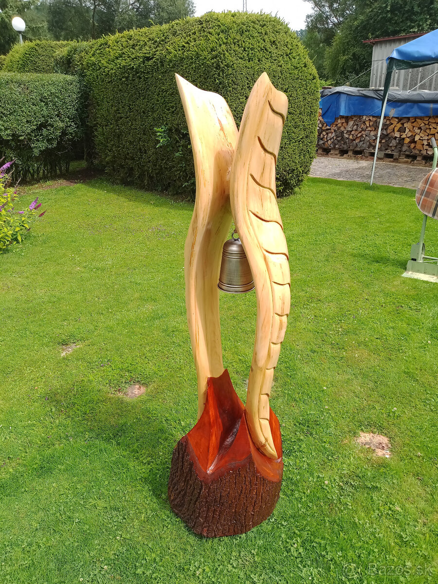 Dřevěné sochy - Andělská zvonička