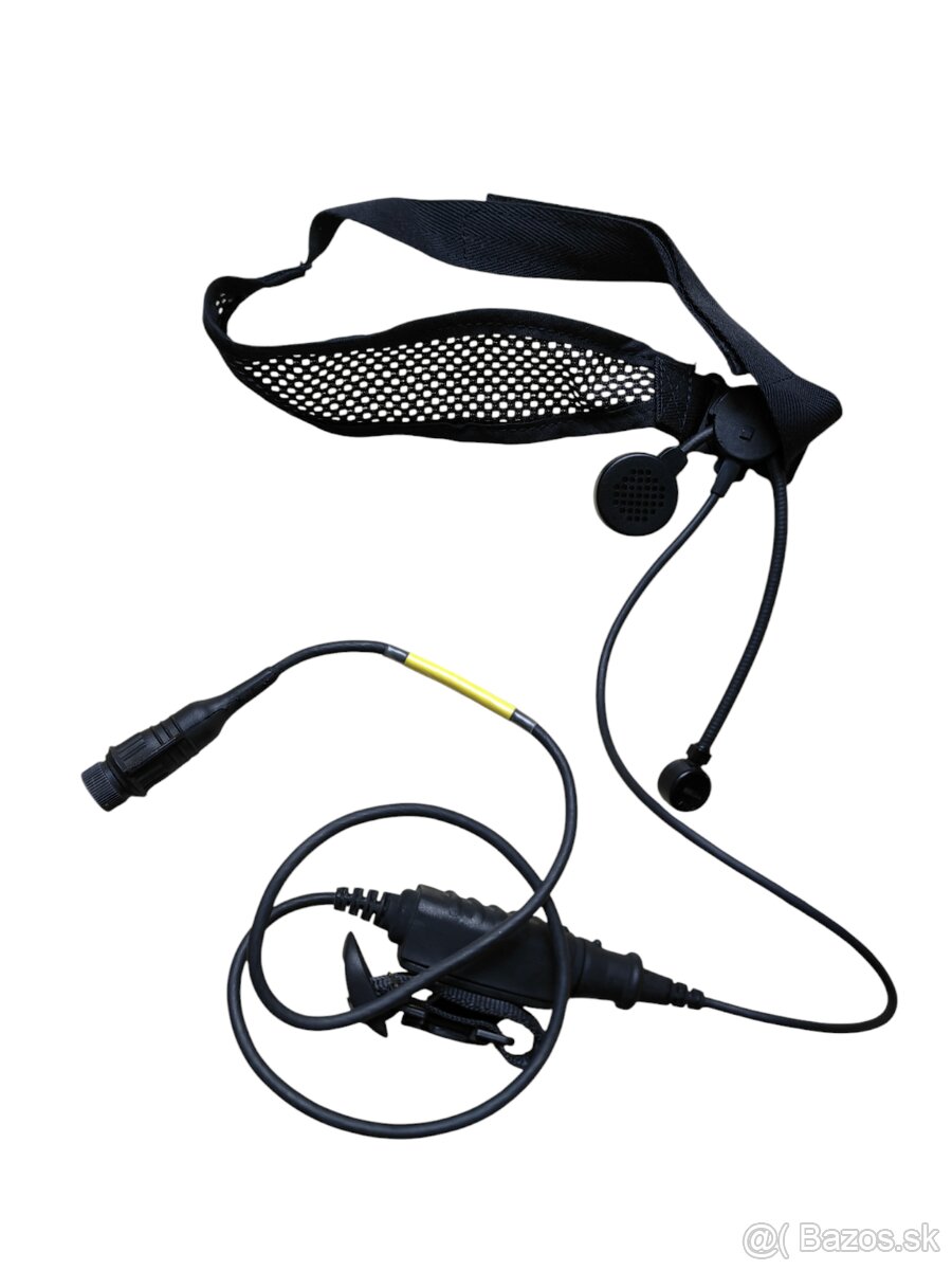 Taktické sluchadla na vysielačku Rakuská armáda