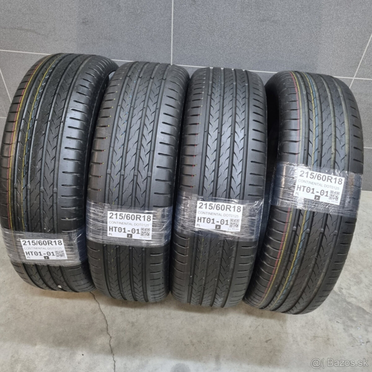 Letné pneumatiky 215/60 R18 CONTINENTAL