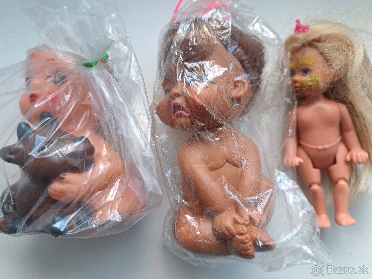 Retro pískacie hračky