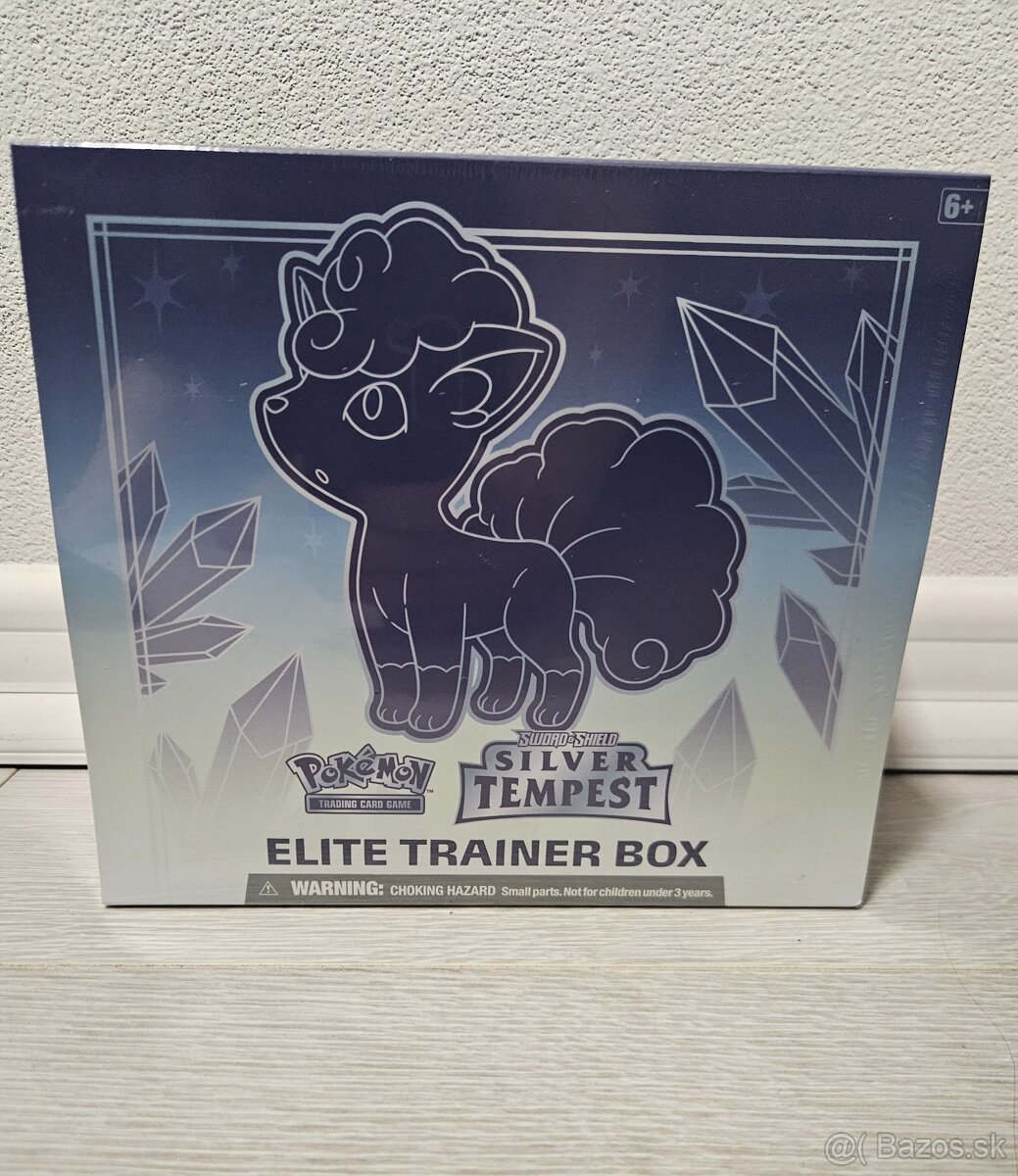 Pokemon TCG sword&shield silver tempest elite trainer box
