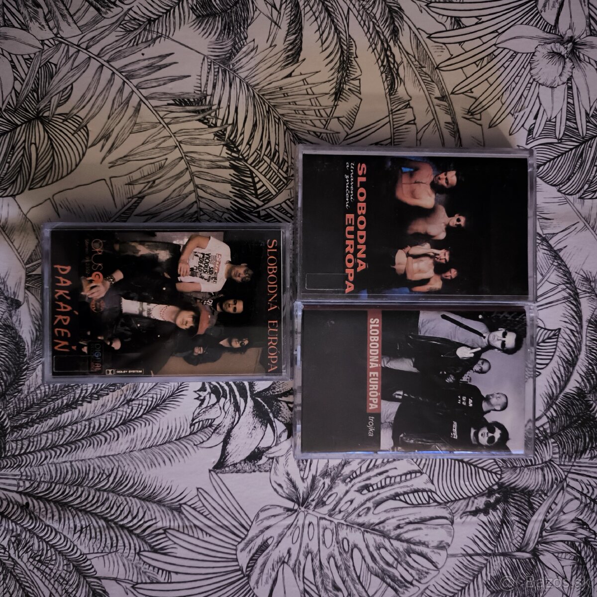 MC kazety originalky slobodná Európa