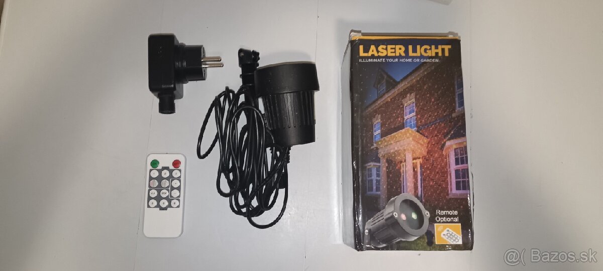 Laserový dekoratívny projektor