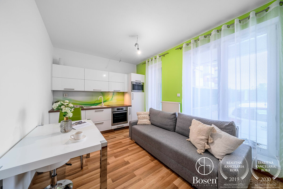 BOSEN | Predaj 2 izbový zariadený byt v novostavbe, ulica An
