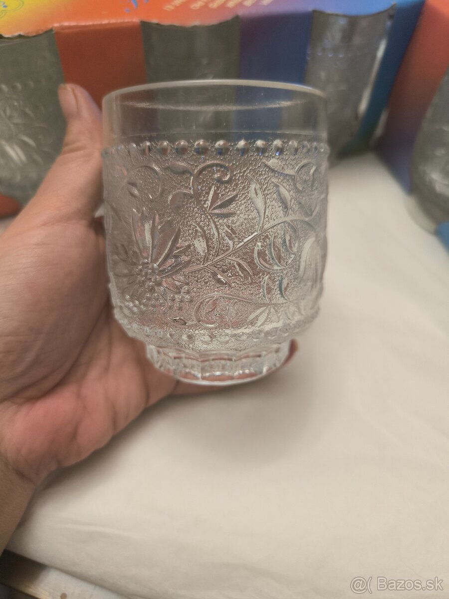 Retro poháre na whisky