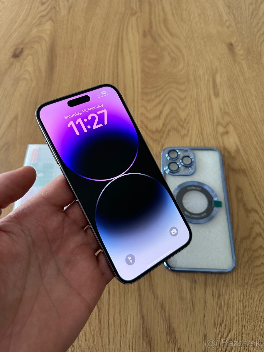 iPhone 14 Pro Max 128 gb Deep Purple v záruke +prislušenstvo