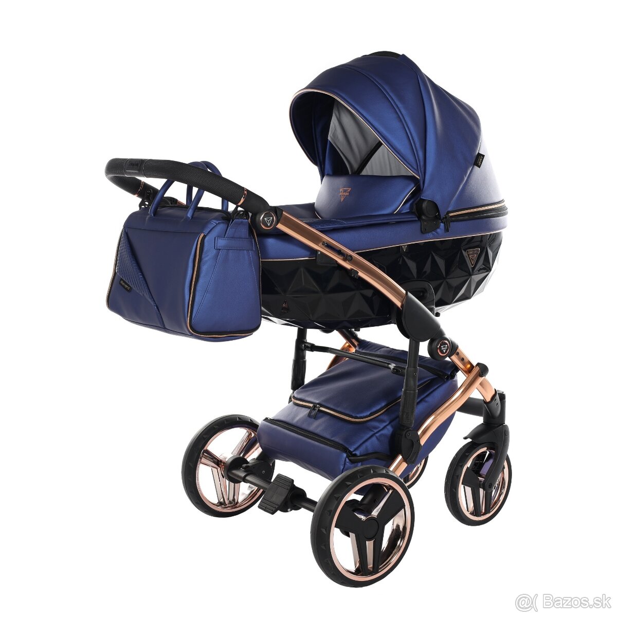 Kočík Junama Fluo Blue V3 2025 3-kombinácia