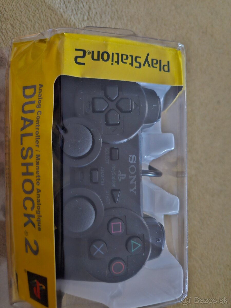 Ps2 ovladace,nove zabalene,nepouzivane