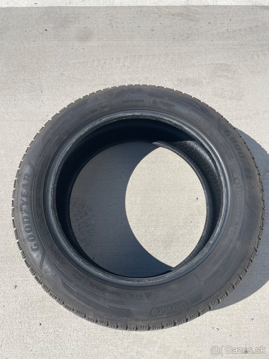 Pneumatika GOOD YEAR 215/55 R17 zimná