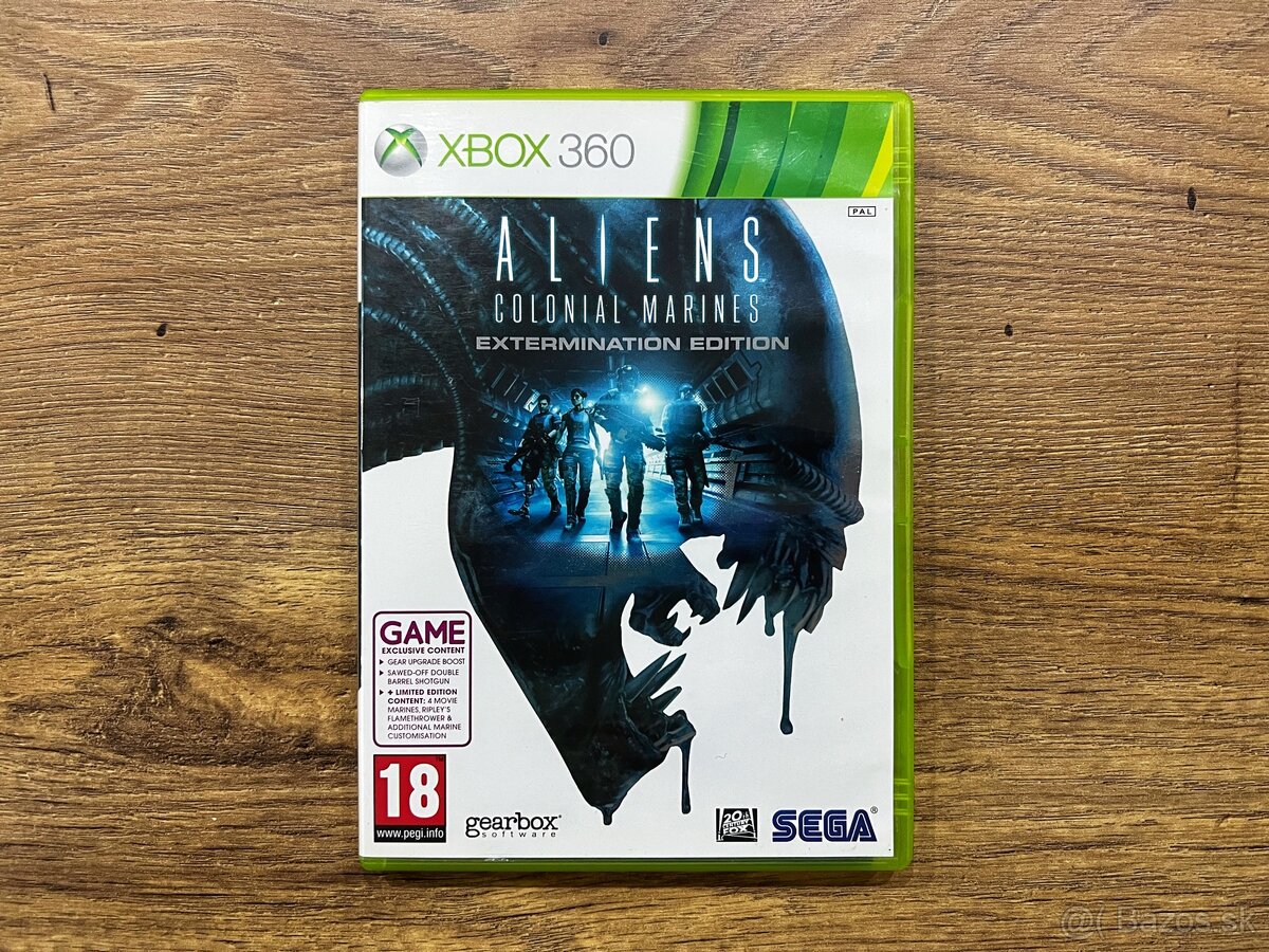 Hra Aliens Colonial Marines na Xbox 360