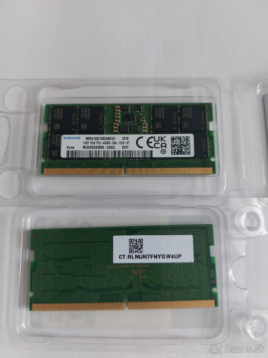 RAM 32GB DDR5 pre notebook 2x16GB