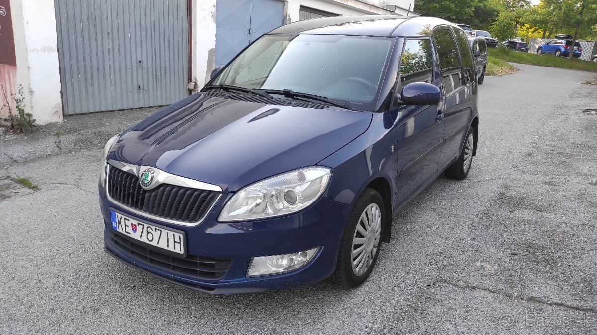 Predám Škoda Roomster 1.6TDI 66Kw r.v.2012 tach.196505km