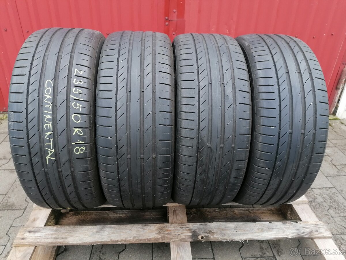 235/50R18 letne Continental