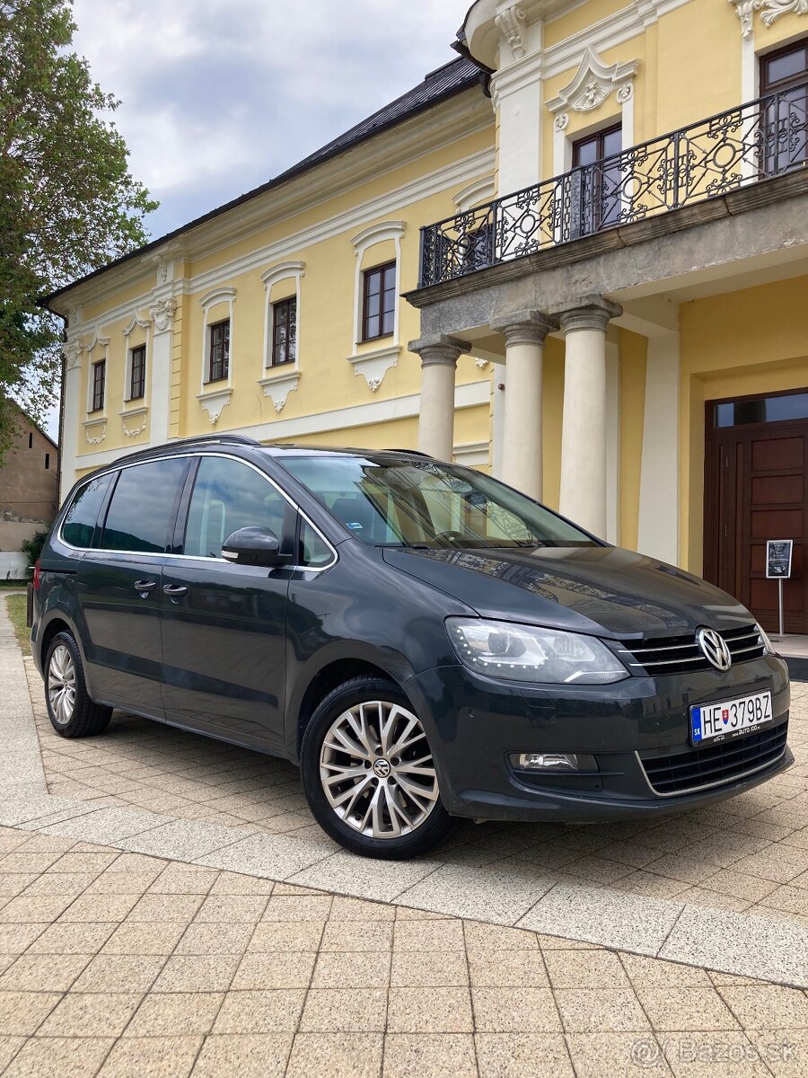 VW SHARAN 2.0 TDI, PANORÁMA BIXENÓN 6 MIEST