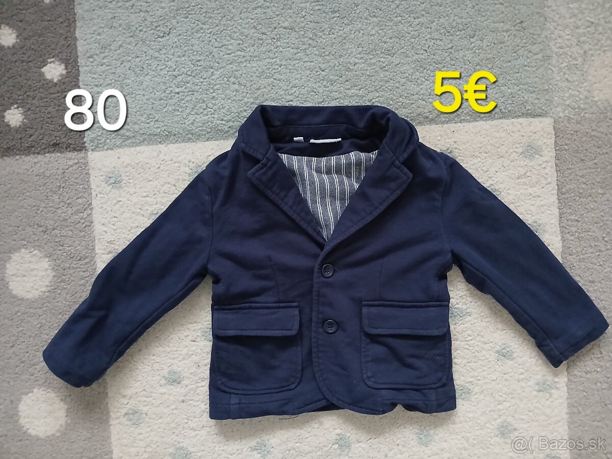 Chlapcenske sako a vesta 98, 92, 62, 74, 80