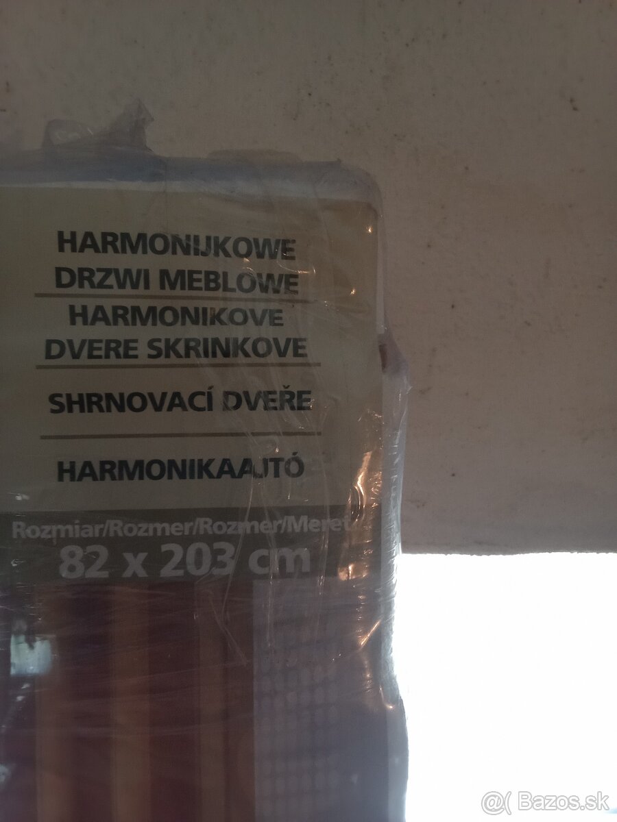 Predám Plastové Harmonikove Dvere