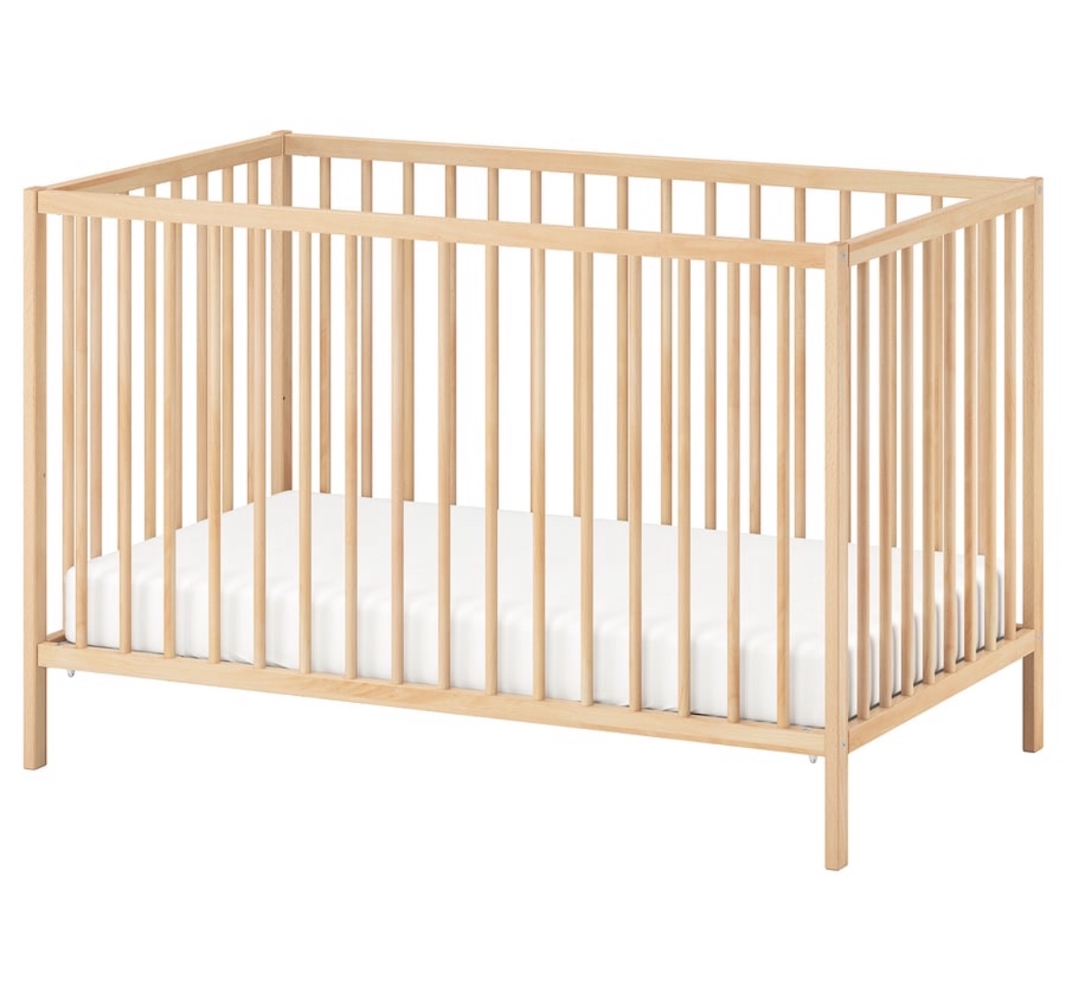 Detska postielka Sniglar Ikea s matracom